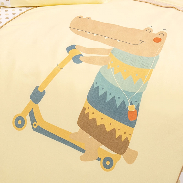 91家纺网 家纺一手货源 找家纺 (总)喜多兔 2022新款针织棉印花幼儿园三件套