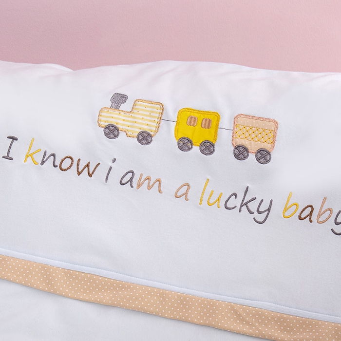 91家纺网 家纺一手货源 找家纺 喜多兔 2022新款针织棉印花幼儿园三件套 小狮子贝恩