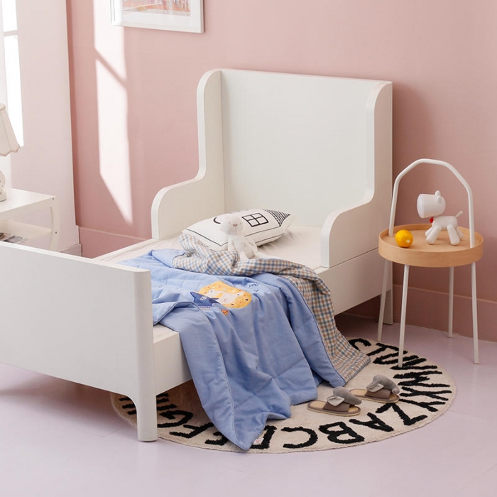 91家纺网 家纺一手货源 找家纺 喜多兔 2022新款全棉水洗棉夏被空调被-小聚会 小聚会-跳跳狮