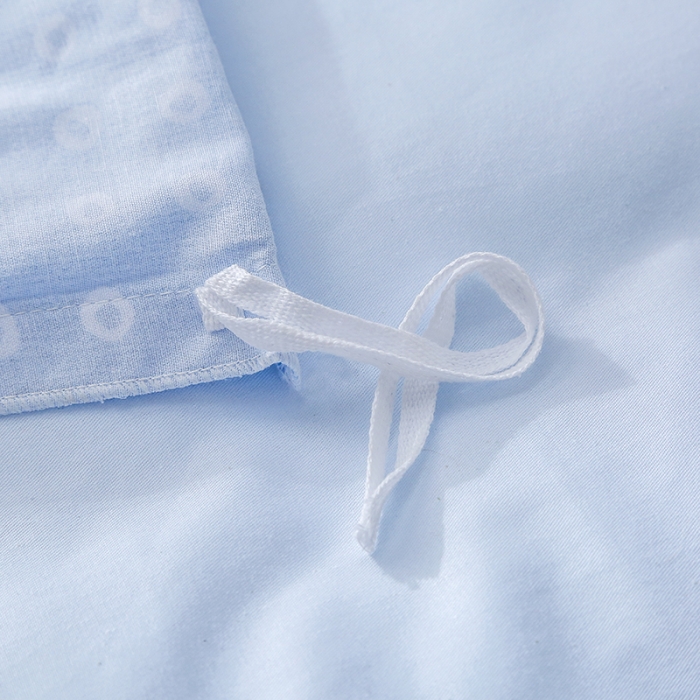 91家纺网 家纺一手货源 找家纺 喜多兔 2022新款简笔画幼儿园儿童床品套件 蓝色捉迷藏