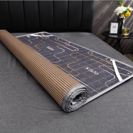 91家纺网 家纺一手货源 找家纺 （总）小牛席业 2022新款日式两用冰藤圆角凉席