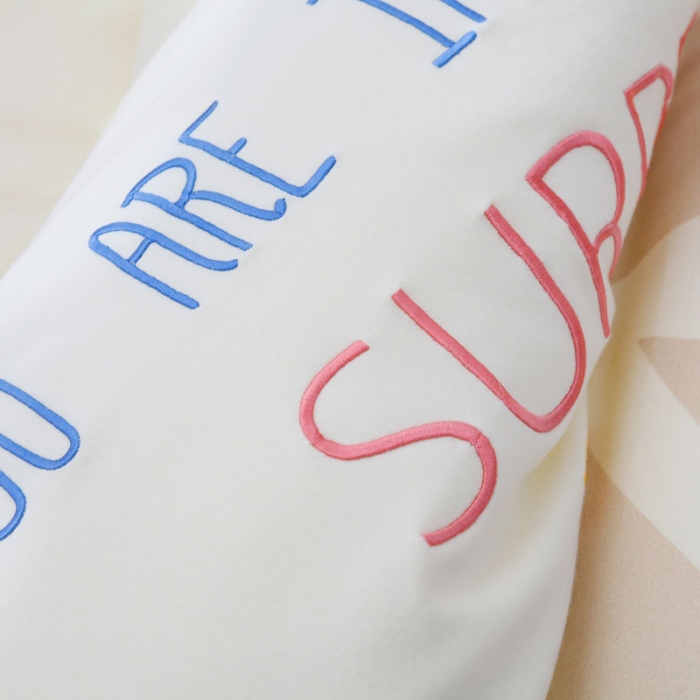 91家纺网 家纺一手货源 找家纺 喜多兔 2022新款全棉针织三件套床品套件-奇妙动物 黄色小象汤米