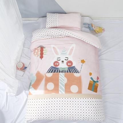 91家纺网 家纺一手货源 找家纺 (总)喜多兔 2022新款全棉针织三件套床品套件-小甜点