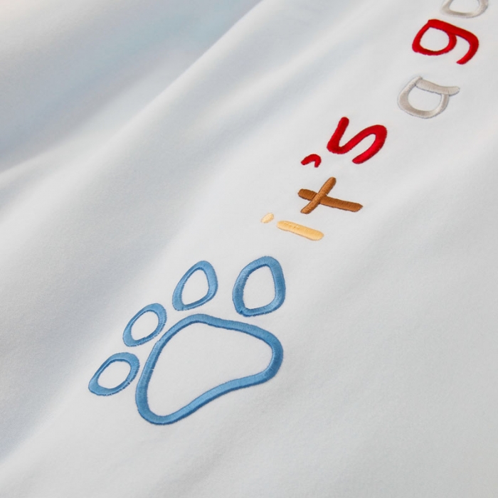 91家纺网 家纺一手货源 找家纺 喜多兔 2022新款全棉针织三件套床品套件-神奇伙伴 粉色睡觉兔