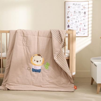 91家纺网 家纺一手货源 找家纺 (总)喜多兔 2022新款小欢畅纯棉水洗色织空调被夏被