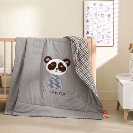 91家纺网 家纺一手货源 找家纺 (总)喜多兔 2022新款小欢畅纯棉水洗色织空调被夏被