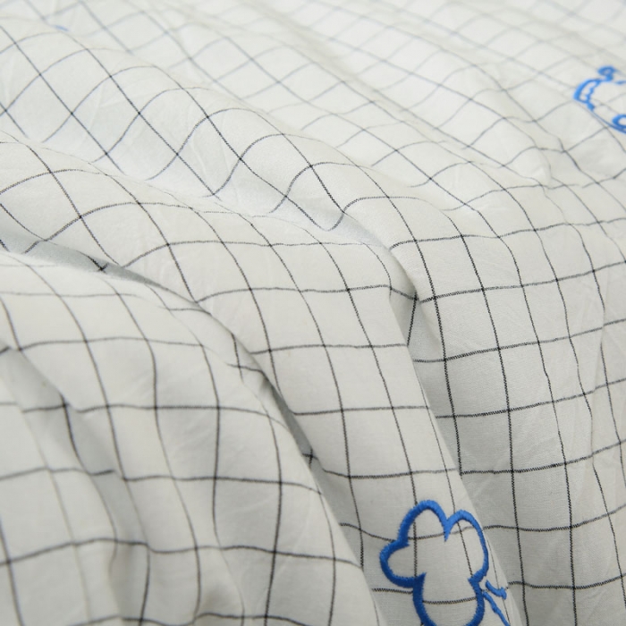 91家纺网 家纺一手货源 找家纺 喜多兔 2022新款小千寻纯棉色织空调被夏被 小象同学