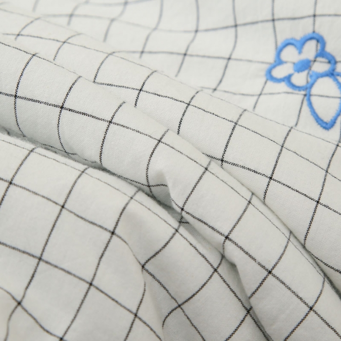 91家纺网 家纺一手货源 找家纺 喜多兔 2022新款小千寻纯棉色织空调被夏被 小狮子同学