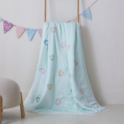 91家纺网 家纺一手货源 找家纺 (总)喜多兔 2022新款莫代尔天丝儿童夏被-小甜蜜