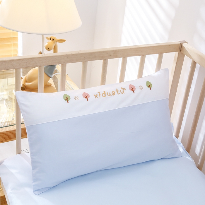 91家纺网 家纺一手货源 找家纺 喜多兔 2022新款小甜心幼儿园儿童床品套件 蓝狗汤米