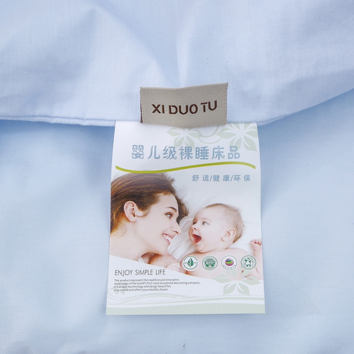 91家纺网 家纺一手货源 找家纺 喜多兔 2022新款小甜心幼儿园儿童床品套件 蓝狗汤米