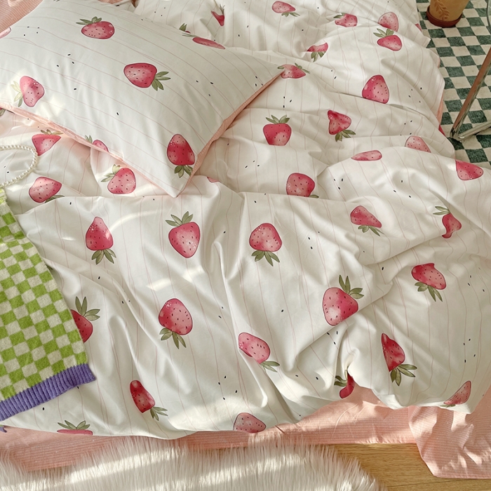 91家纺网 家纺一手货源 找家纺 （总）千朵 2022新款全棉13372四件套