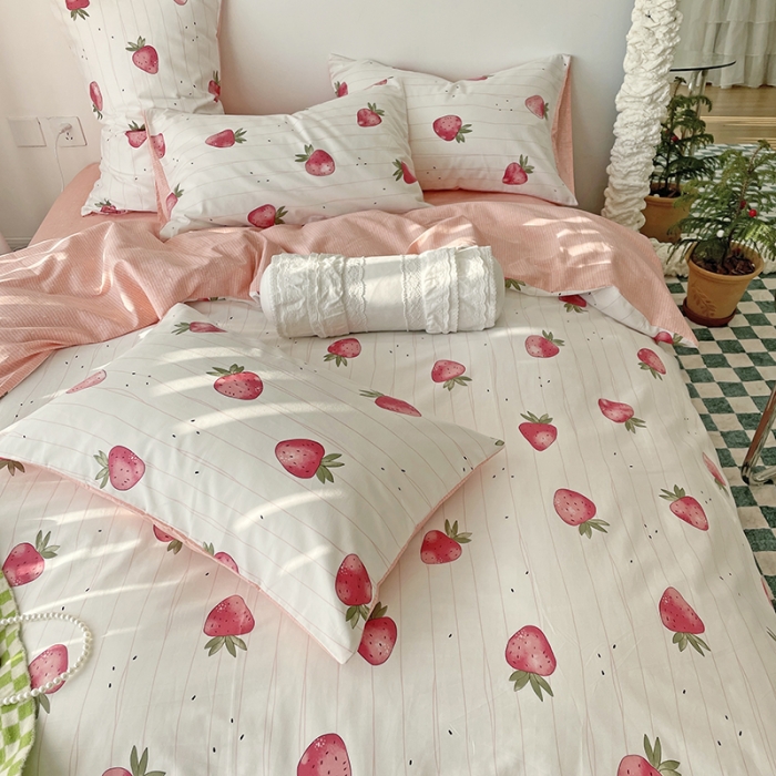 91家纺网 家纺一手货源 找家纺 （总）千朵 2022新款全棉13372四件套