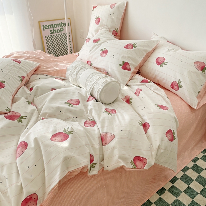 91家纺网 家纺一手货源 找家纺 （总）千朵 2022新款全棉13372四件套