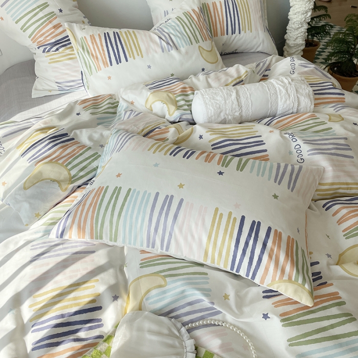 91家纺网 家纺一手货源 找家纺 千朵 2022新款全棉13372四件套 好梦