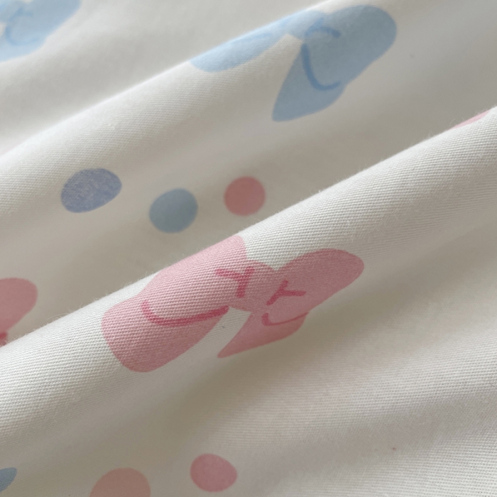 91家纺网 家纺一手货源 找家纺 千朵 2022新款全棉13372四件套 蝴蝶结