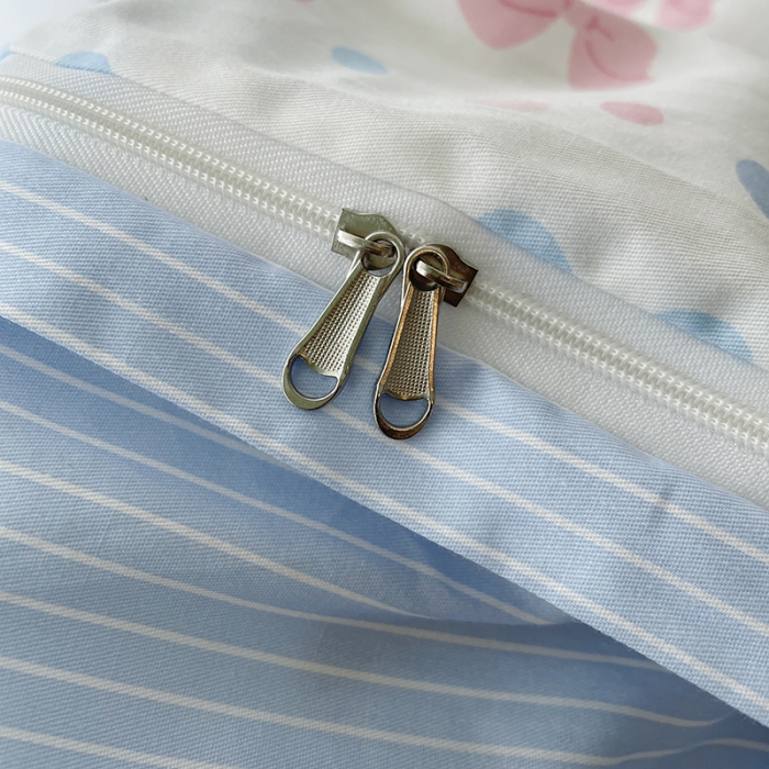 91家纺网 家纺一手货源 找家纺 千朵 2022新款全棉13372四件套 蝴蝶结