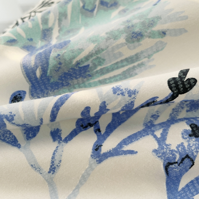 91家纺网 家纺一手货源 找家纺 千朵 2022新款全棉13372四件套 水墨画