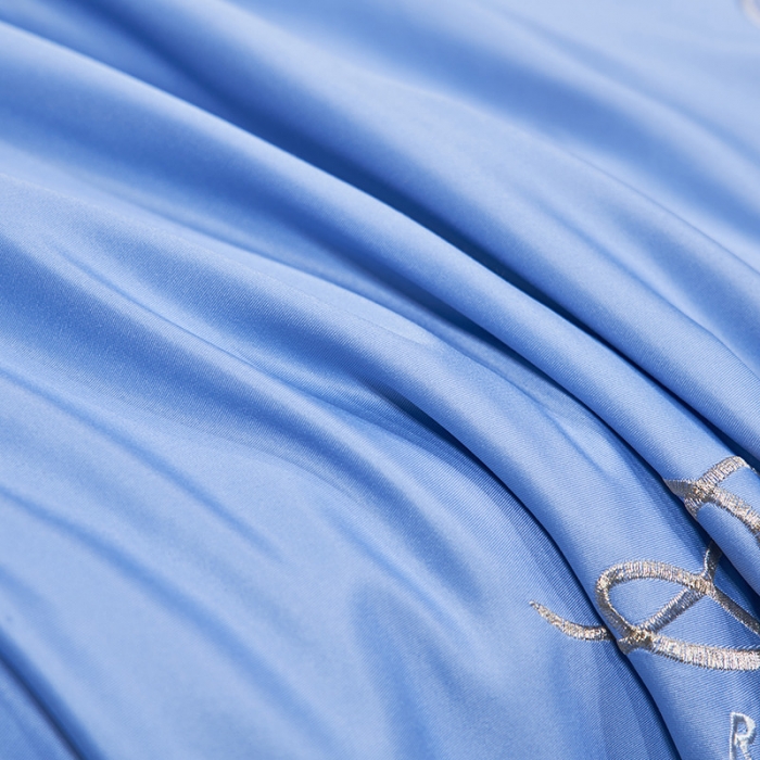 91家纺网 家纺一手货源 找家纺 吾秀 2022新款柔赛丝刺绣夏被-芳华 芳华-黄兰