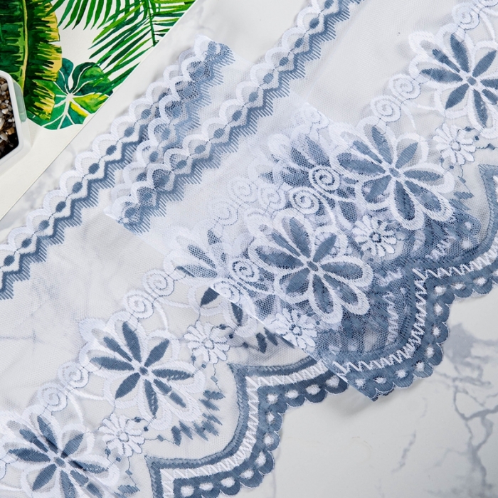 91家纺网 家纺一手货源 找家纺 天河花边 蕾丝刺绣花边家纺辅料多色可选可定制9