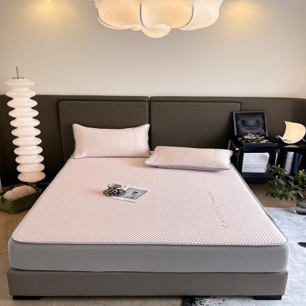 91家纺网 家纺一手货源 找家纺 （总）蓝巢 2022新款冰豆豆床笠三件套