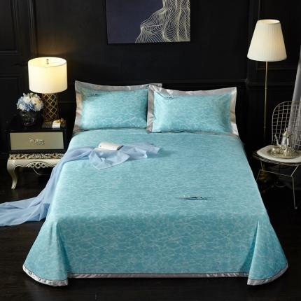 91家纺网 家纺一手货源 找家纺 (总) 威克凯丽 2023新款竹语天丝软凉席数码印花三件套