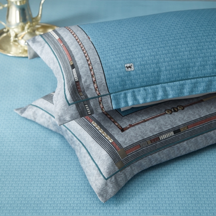 91家纺网 家纺一手货源 找家纺 威克凯丽 2023新款竹语天丝软凉席数码印花三件套 爱玛