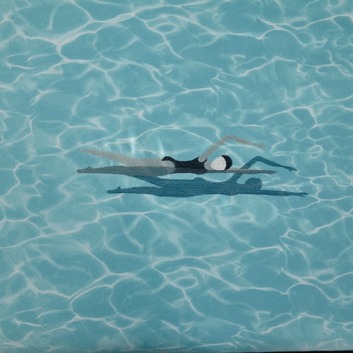 91家纺网 家纺一手货源 找家纺 威克凯丽 2023新款竹语天丝软凉席数码印花三件套 碧波荡漾