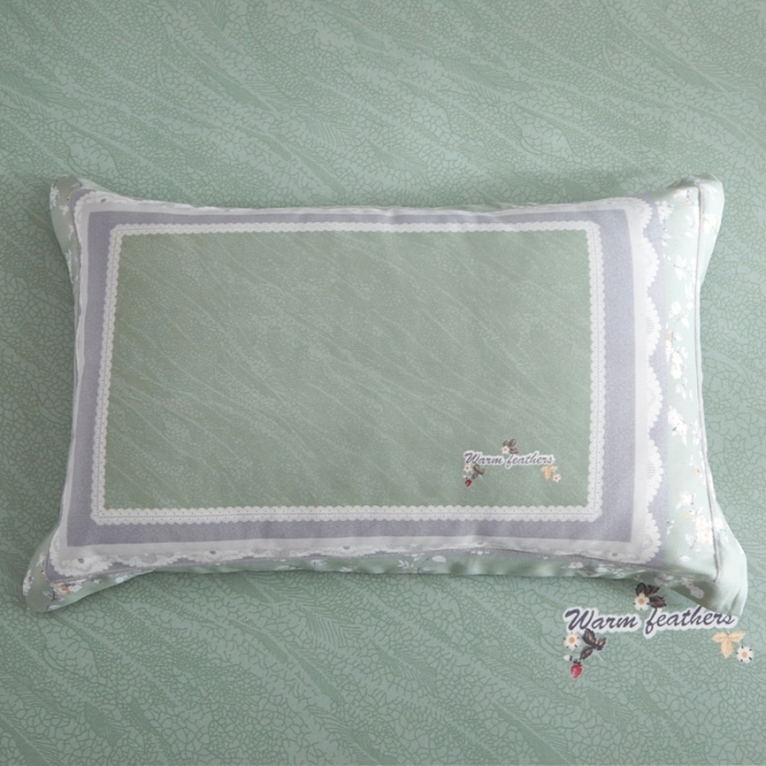 91家纺网 家纺一手货源 找家纺 威克凯丽 2023新款竹语天丝软凉席数码印花三件套 夏沫-绿