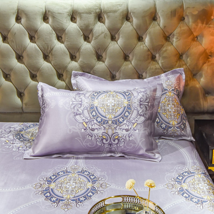 91家纺网 家纺一手货源 找家纺 ds生活馆 2022新款欧式蕾丝花边床单款凉席冰丝席贝莉丝