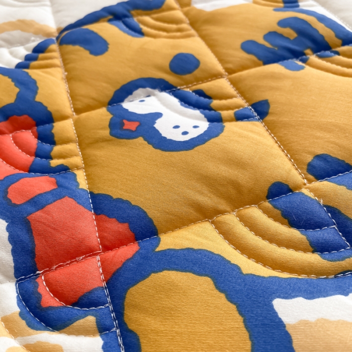 91家纺网 家纺一手货源 找家纺 （总）鑫钰 2023新款全棉抗菌小老虎印花床笠