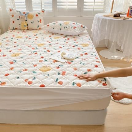 鑫钰 2023新款全棉抗菌小老虎印花床笠 樱桃小丸子