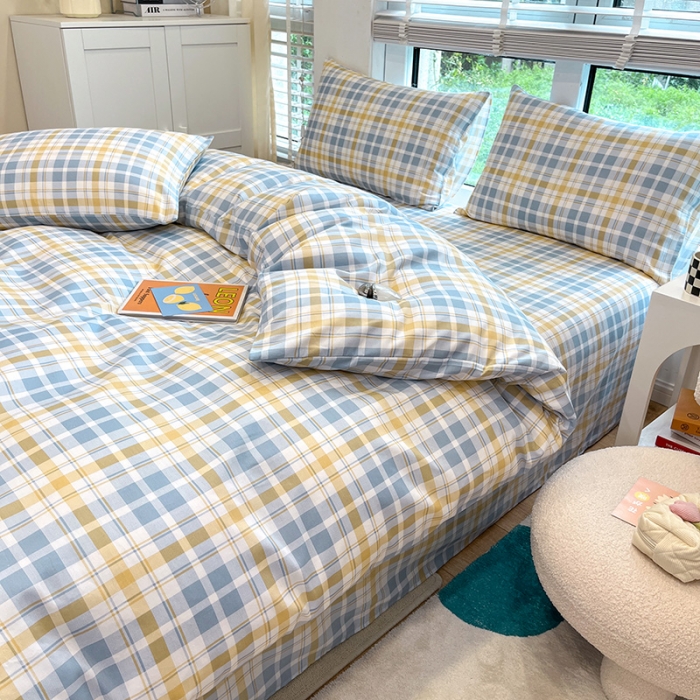 91家纺网 家纺一手货源 找家纺 晨希家居 2022全棉印花13372小清新多规格套件青春岁月