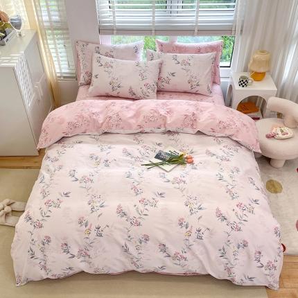 91家纺网 家纺一手货源 找家纺 晨希家居 2022全棉印花13372小清新多规格套件 温馨