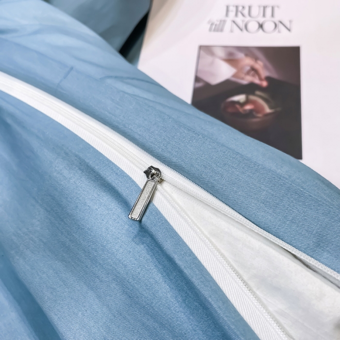 91家纺网 家纺一手货源 找家纺 金爱家2023新款大版13372全棉花卉系列四件套温暖冬日兰