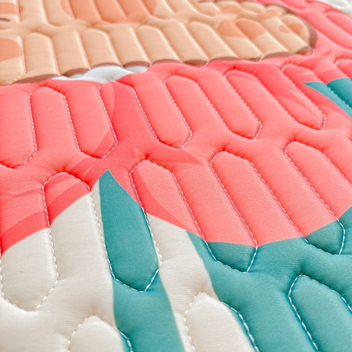 91家纺网 家纺一手货源 找家纺 佰亿莱 2024新款大版乳胶软凉席三件套 宝贝女孩