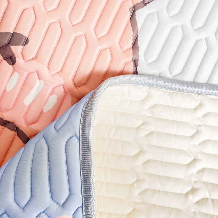 91家纺网 家纺一手货源 找家纺 佰亿莱 2024新款大版乳胶软凉席三件套 比尔的熊