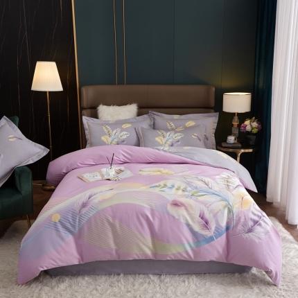 91家纺网 家纺一手货源 找家纺 (总) 惠居家 2022新款大版喷气印花四件套