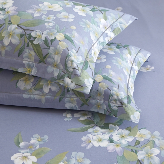 91家纺网 家纺一手货源 找家纺 惠居家 2022新款大版喷气印花四件套 海瑟薇-紫