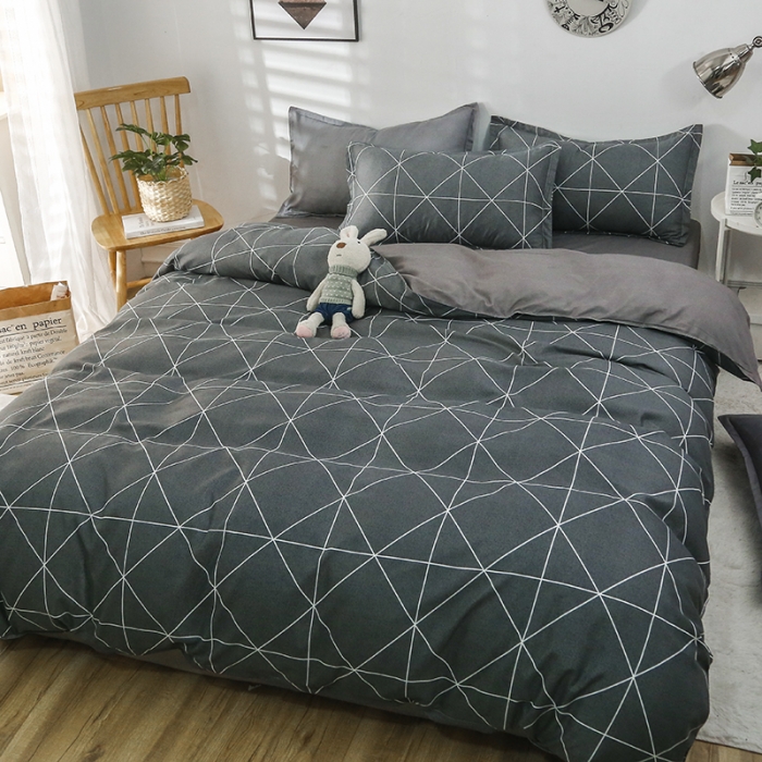 91家纺网 家纺一手货源 找家纺 雅阁尔家纺 2022新款活性芦荟棉四件套 梦想十分