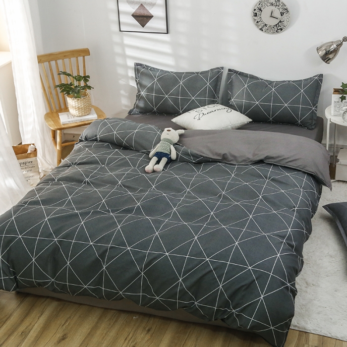 91家纺网 家纺一手货源 找家纺 雅阁尔家纺 2022新款活性芦荟棉四件套 梦想十分