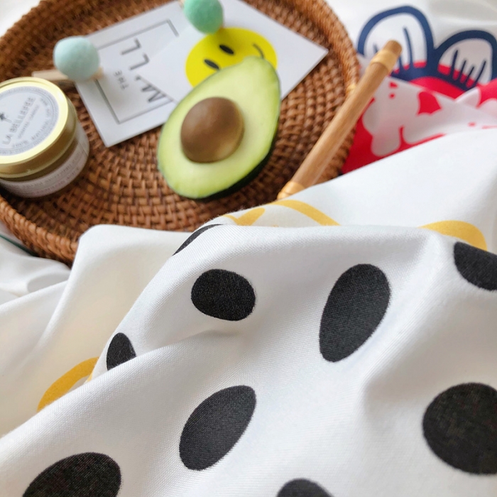 91家纺网 家纺一手货源 找家纺 雅阁尔家纺 2022新款活性芦荟棉四件套 印象-黄