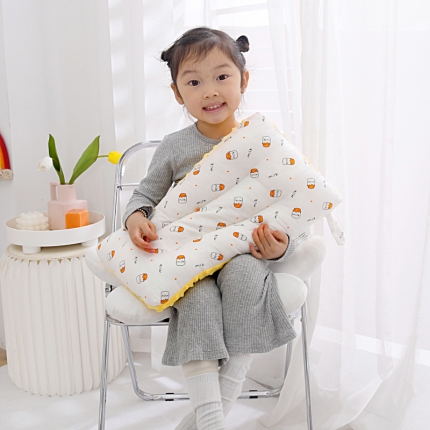91家纺网 家纺一手货源 找家纺 新生婴儿枕芯儿童枕头全棉纱布1-6岁宝宝定型枕透气安抚豆豆枕