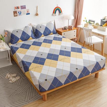 91家纺网 家纺一手货源 找家纺 洺兰家居 2025新款13070全棉单床笠 蒂亚戈