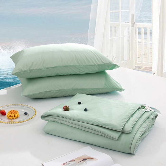 91家纺网 家纺一手货源 找家纺 （总）薇玛仕 2023 新款抗菌冰淇淋夏凉被抑菌夏被空调被