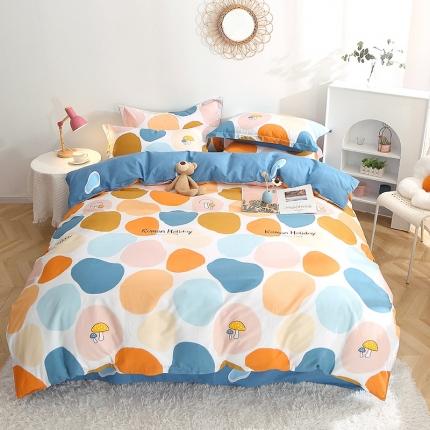 91家纺网 家纺一手货源 找家纺 总-2023新款12868全棉印花四件套三件套多规格纯棉斜纹