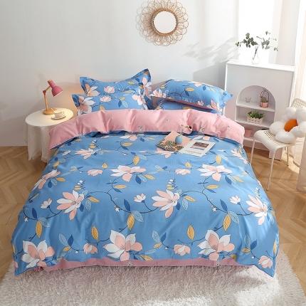 91家纺网 家纺一手货源 找家纺 总-2023新款12868全棉印花四件套三件套多规格纯棉斜纹