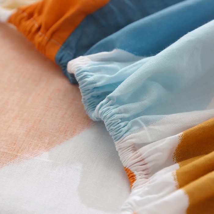 91家纺网 家纺一手货源 找家纺 晶缦 2022新款全棉12868全棉印花套件萌新系列单床单-单床笠 卡贝拉