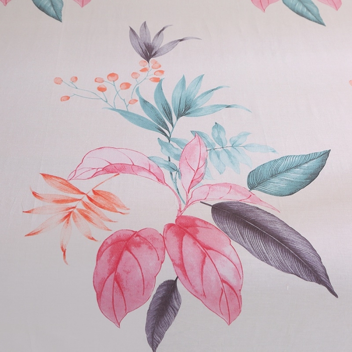 91家纺网 家纺一手货源 找家纺 晶缦 2022新款全棉12868全棉印花套件萌新系列单床单 红唇