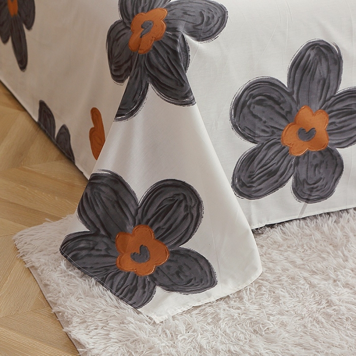 91家纺网 家纺一手货源 找家纺 晶缦 2022新款全棉12868全棉印花套件萌新系列单床单 欧舒丹